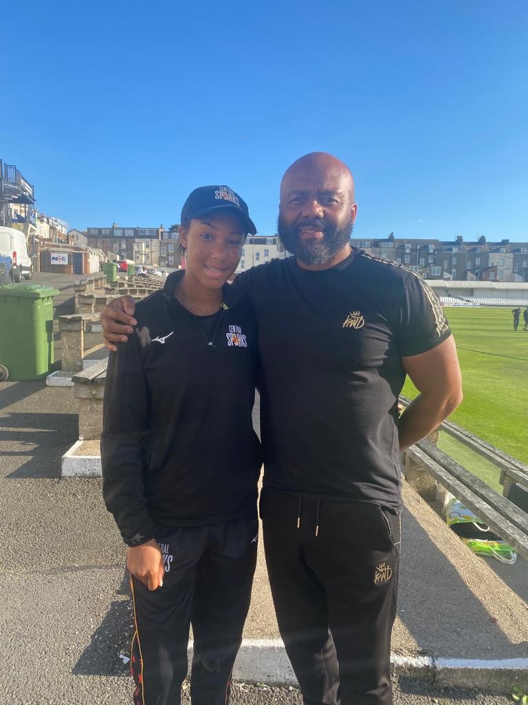 Davina Perrin with Tim McCarthy