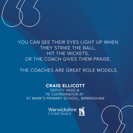 Chance to Shine Case Study 7 - Q&A with Craig Ellicott, Deputy Head & PE Coordinator at St Mark’s Primary School, Birmingham